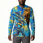 Saint Lucia Cricket Button Sweatshirt Kings Lion Unstoppable Mascot Art