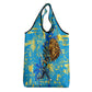 Saint Lucia Cricket Grocery Bag Kings Lion Unstoppable Mascot Art