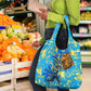 Saint Lucia Cricket Grocery Bag Kings Lion Unstoppable Mascot Art