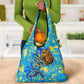 Saint Lucia Cricket Grocery Bag Kings Lion Unstoppable Mascot Art