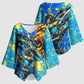 Saint Lucia Cricket Kimono Sleeve Blouse Kings Lion Unstoppable Mascot Art