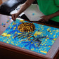 Saint Lucia Cricket Puzzle Kings Lion Unstoppable Mascot Art