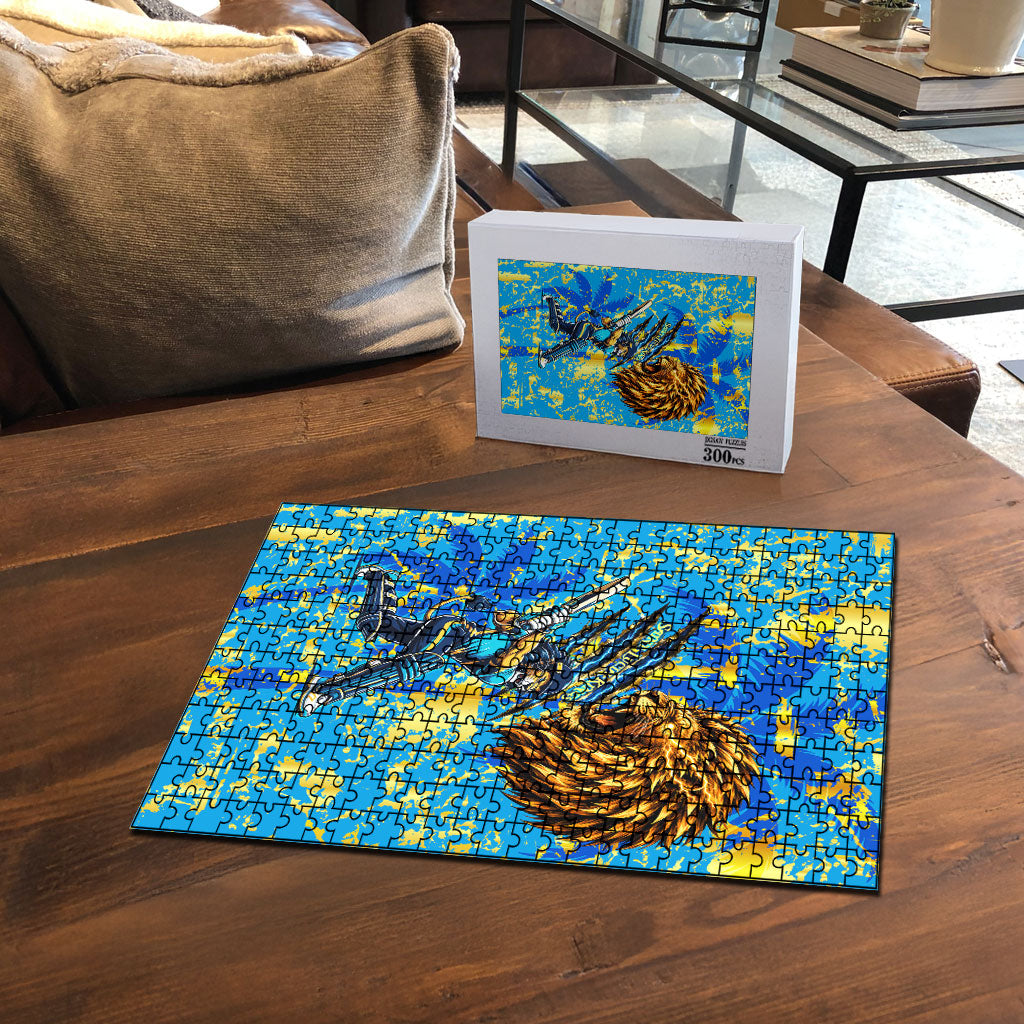 Saint Lucia Cricket Puzzle Kings Lion Unstoppable Mascot Art