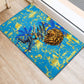 Saint Lucia Cricket Rubber Doormat Kings Lion Unstoppable Mascot Art