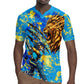 Saint Lucia Cricket Rugby Jersey Kings Lion Unstoppable Mascot Art