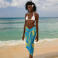 Saint Lucia Cricket Sarong Kings Lion Unstoppable Mascot Art