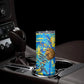 Saint Lucia Cricket Skinny Tumbler Kings Lion Unstoppable Mascot Art