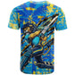 Saint Lucia Cricket T shirt Kings Lion Unstoppable Mascot Art