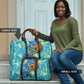 Saint Lucia Cricket Travel Bag Kings Lion Unstoppable Mascot Art