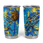 Saint Lucia Cricket Tumbler Cup Kings Lion Unstoppable Mascot Art