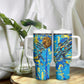 Saint Lucia Cricket Tumbler With Handle Kings Lion Unstoppable Mascot Art
