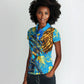 Saint Lucia Cricket Women Polo Shirt Kings Lion Unstoppable Mascot Art