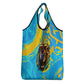 Saint Lucia Kings Cricket Grocery Bag Crowned Lion And Parrot Half Style