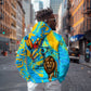 Saint Lucia Kings Cricket Hoodie Crowned Lion And Parrot Half Style