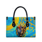 Saint Lucia Kings Cricket Leather Bag Crowned Lion And Parrot Half Style