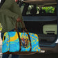 Saint Lucia Kings Cricket Travel Bag Crowned Lion And Parrot Half Style