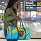 Saint Lucia Kings Cricket Travel Bag Crowned Lion And Parrot Half Style