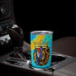 Saint Lucia Kings Cricket Tumbler Cup Crowned Lion And Parrot Half Style