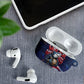 Cape Verde World Football 2026 AirPods Case Blue Sharks Won Our Hearts - Oil Paint Style