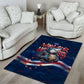 Cape Verde World Football 2026 Area Rug Blue Sharks Won Our Hearts - Oil Paint Style