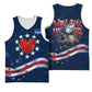 Cape Verde World Football 2026 Basketball Jersey Blue Sharks Won Our Hearts - Oil Paint Style