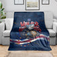 Cape Verde World Football 2026 Blanket Blue Sharks Won Our Hearts - Oil Paint Style