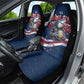 Cape Verde World Football 2026 Car Seat Cover Blue Sharks Won Our Hearts - Oil Paint Style