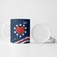 Cape Verde World Football 2026 Ceramic Mug Blue Sharks Won Our Hearts - Oil Paint Style