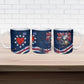 Cape Verde World Football 2026 Ceramic Mug Blue Sharks Won Our Hearts - Oil Paint Style