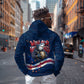 Cape Verde World Football 2026 Hoodie Blue Sharks Won Our Hearts - Oil Paint Style