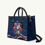 Cape Verde World Football 2026 Leather Bag Blue Sharks Won Our Hearts - Oil Paint Style