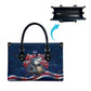 Cape Verde World Football 2026 Leather Bag Blue Sharks Won Our Hearts - Oil Paint Style