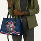 Cape Verde World Football 2026 Leather Bag Blue Sharks Won Our Hearts - Oil Paint Style