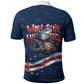 Cape Verde World Football 2026 Polo Shirt Blue Sharks Won Our Hearts - Oil Paint Style