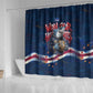 Cape Verde World Football 2026 Shower Curtain Blue Sharks Won Our Hearts - Oil Paint Style