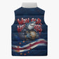 Cape Verde World Football 2026 Sleeveless Puffer Jacket Blue Sharks Won Our Hearts - Oil Paint Style