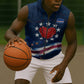 Cape Verde World Football 2026 Sleeveless Zip Hoodie Blue Sharks Won Our Hearts - Oil Paint Style