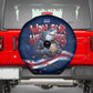 Cape Verde World Football 2026 Spare Tire Cover Blue Sharks Won Our Hearts - Oil Paint Style