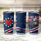 Cape Verde World Football 2026 Tumbler Cup Blue Sharks Won Our Hearts - Oil Paint Style