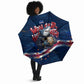 Cape Verde World Football 2026 Umbrella Blue Sharks Won Our Hearts - Oil Paint Style