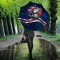 Cape Verde World Football 2026 Umbrella Blue Sharks Won Our Hearts - Oil Paint Style