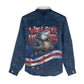 Cape Verde World Football 2026 Women Casual Shirt Blue Sharks Won Our Hearts - Oil Paint Style
