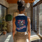 Cape Verde World Football 2026 Women Sleeveless Polo Shirt Blue Sharks Won Our Hearts - Oil Paint Style