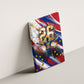 Cape Verde Football 2026 Canvas Wall Art Won Our Hearts Blue Sharks Soccer Player