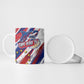 Cape Verde Football 2026 Ceramic Mug Won Our Hearts Blue Sharks Soccer Player