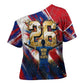 Cape Verde Football 2026 Cross Shoulder Shirt Won Our Hearts Blue Sharks Soccer Player