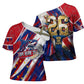 Cape Verde Football 2026 Cross Shoulder Shirt Won Our Hearts Blue Sharks Soccer Player