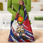 Cape Verde Football 2026 Grocery Bag Won Our Hearts Blue Sharks Soccer Player