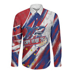 Cape Verde Football 2026 Long Sleeve Button Shirt Won Our Hearts Blue Sharks Soccer Player