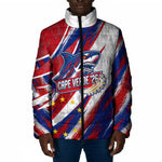 Cape Verde Football 2026 Padded Jacket Won Our Hearts Blue Sharks Soccer Player
